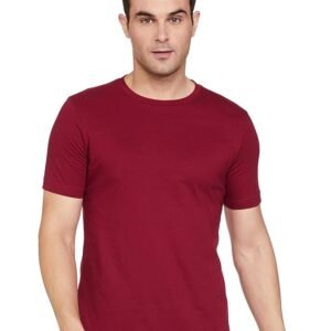 Symbol Men's Solid Cotton T Shirt | Round Neck | Half Sleeve | Plain-Regular Fit (Available in Plus Size and Combo Packs)